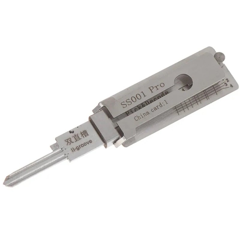 Drillpro ammattimainen kaksitoiminen lukkoseppätyökalu KW1 SS001Pro KW5 SC1 SC4 rauta