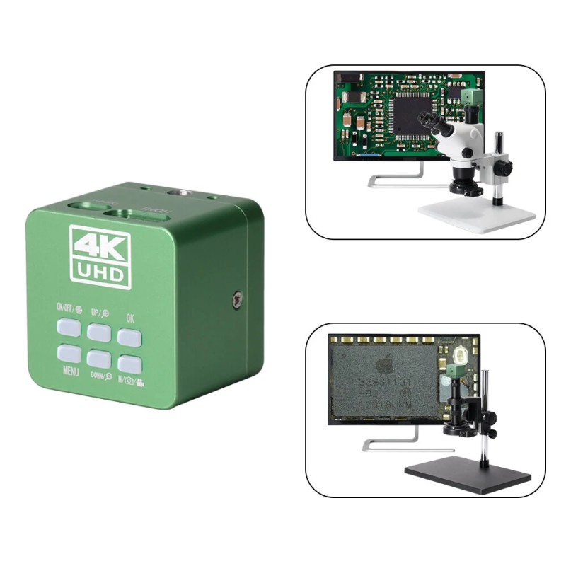 HAYEAR uusi 4K USB-mikroskooppikamera 2160P teollinen laboratoriokäyttöön tallentava