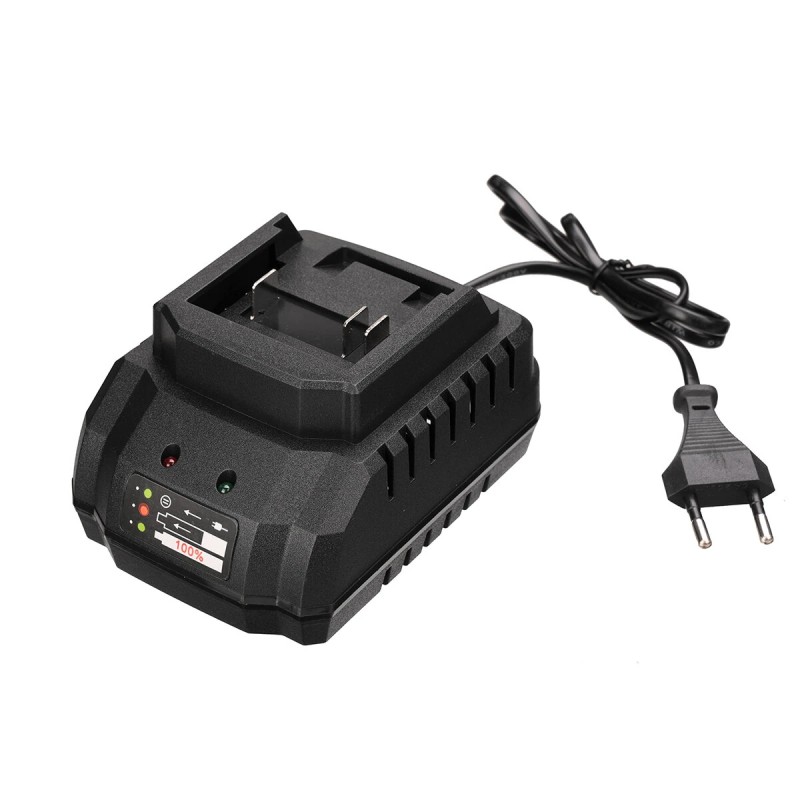 Drillpro akkuinen 6-tuumainen harjaton sähkömoottorisaha 21-volttinen 3,0Ah kevyt kannettava led-valaistuksella