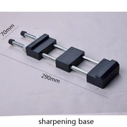 Timanttiteroituskivisetti säädettävällä liukumattomalla pidikkeellä 8 tuumaa kaksipuolinen 400/1000 karkeus veitsille