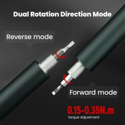 KAIWEETS ES20 langaton tarkkuussähköruuvimeisselisetti 137-osainen säädettävä vääntömomentti magneettikahva