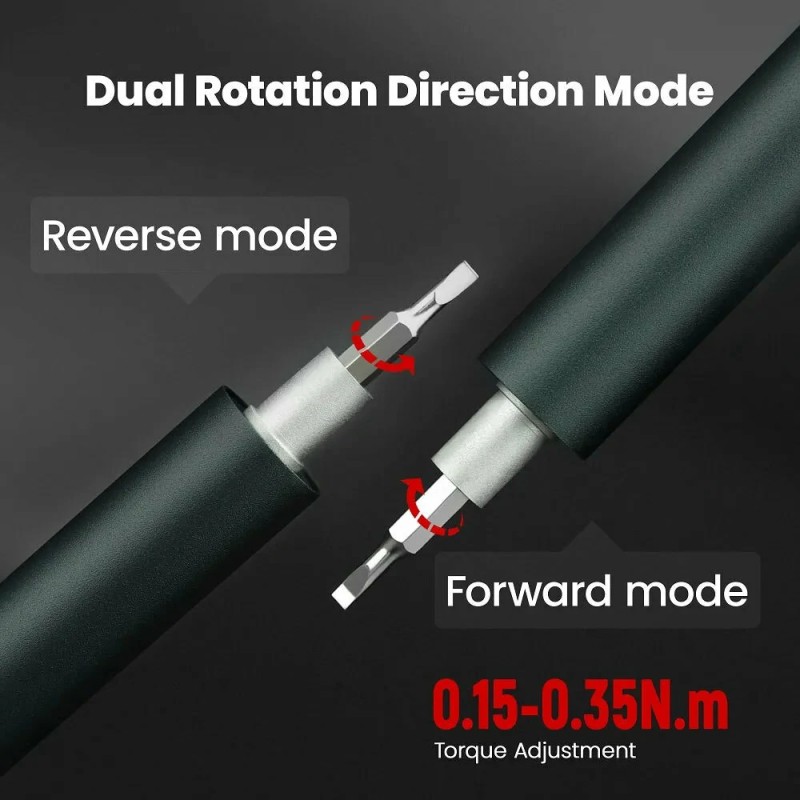 KAIWEETS ES20 langaton tarkkuussähköruuvimeisselisetti 137-osainen säädettävä vääntömomentti magneettikahva