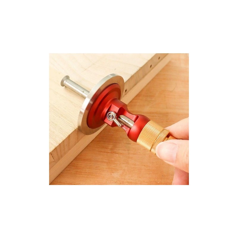 Messinkinen eurooppalaistyylinen puuntyöstöpiirturi rinnakkaisviivojen merkitsemiseen syvyydenmittauksella mikrosäädöllä