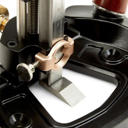 HONGDUI KM-17 Pro jyrsinhöylä teräsrunko säädettävä aita CAM-lukko syvyysrajoitin kaksiteräinen 12,7 mm