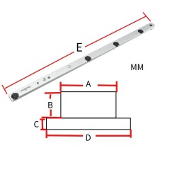 HONGDUI HD-MG21 jiirisahausvaste sopii useimpiin Bosch Festool Dewalt pöytäsahoihin 50 asteen kulma