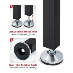 ENJOYWOOD 41 tuuman työpöytä kumipuukannella 1500 paunan kantavuus