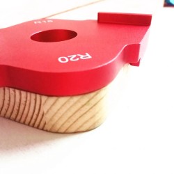 ENJOYWOOD 3 kpl alumiiniseos kulmamallipohjat sarja R5 R10 R15 R20 R25 R30