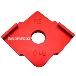 ENJOYWOOD 3 kpl alumiiniseos kulmamallipohjat sarja R5 R10 R15 R20 R25 R30