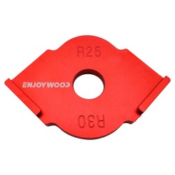 ENJOYWOOD 3 kpl alumiiniseos kulmamallipohjat sarja R5 R10 R15 R20 R25 R30