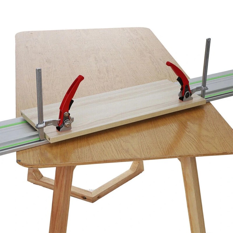 Nopea räikkäkiskopuristin ohjauskiskolle MFT-pöydälle 200x60/300x60mm sopii Festool