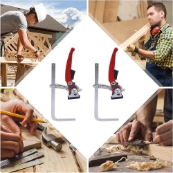 Nopea räikkäkiskopuristin ohjauskiskolle MFT-pöydälle 200x60/300x60mm sopii Festool