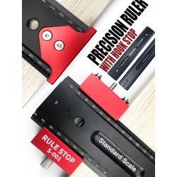 Alumiininen 300/600/900 mm merkintäviivain puutöihin kulma-asetin monitoimiviivoitin