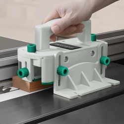 ENJOYWOOD säädettävä pöytäsahan työntölohko takapotkujen estoon ja turvalliseen sahaamiseen