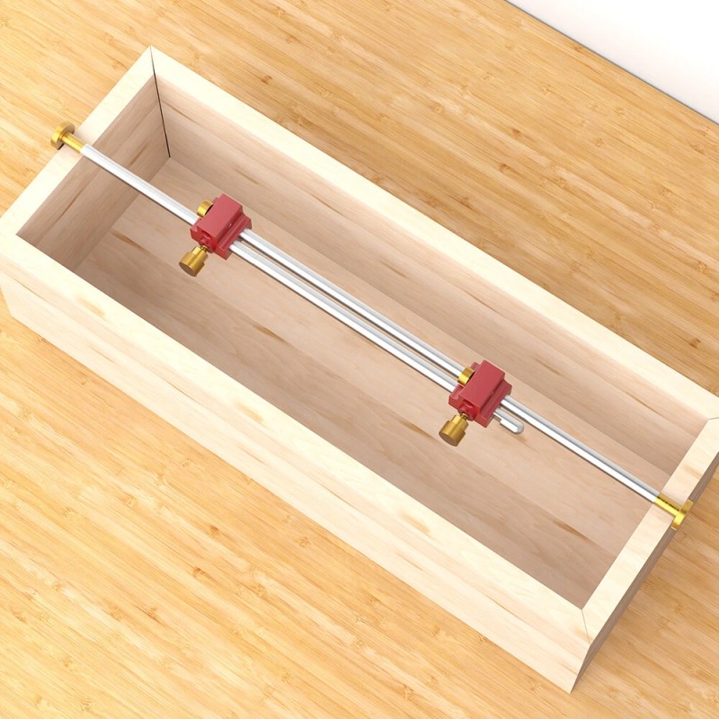 ENJOYWOOD kolmitoiminen modulaarinen palkkimittari puuntyöstöön ympyrän piirtämiseen sisä- ja ulkomittoihin