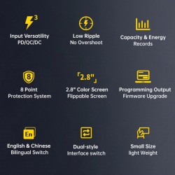 FNIRSI DPS-150 kannettava säädettävä tasavirtalähde 0–30 V 0–5 A 150 W digitaalinäyttö