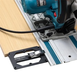FONSON TOOLS MK 2Pro raitasahan 90 asteen kulmaohjain yhteensopiva Makita ja Festool kiskoille