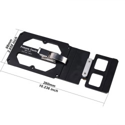 FONSON TOOLS MK-2Pro raitasahan 90 asteen kulmaohjain yhteensopiva Makita ja Festool kiskoille