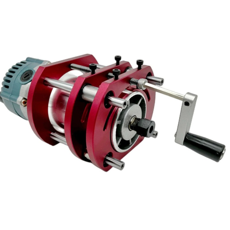 Jyrsimen nostin moottorijyrsimelle 65 mm, jyrsinpöydän lisälevy nostoalusta