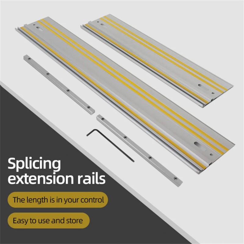 Ohjauskisko XIUYI pyörösahoille 300mm 400mm 600mm 800mm 1400mm alumiini universaali Makita Festool