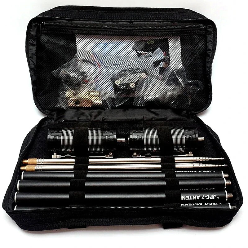 JPC-7 monikaistainen QRP kannettava HF GP-antennisarja 40m 20m 15m 10m alumiini