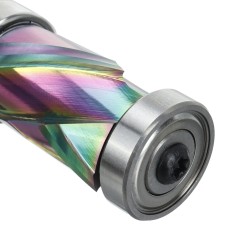 HONGDUI kaksoislaakerillinen yhdistelmäspiraalijyrsin 1/2 tuuman varsi 7/8 tuuman terä