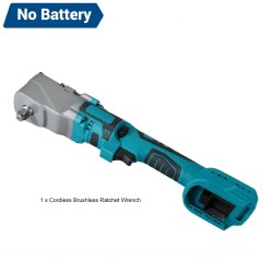 Drillpro akkukäyttöinen harjaton räikkäväännin 200 Nm:n 1/2 tuuman neliövääntiö 18V yhteensopiva kaksivaihteinen