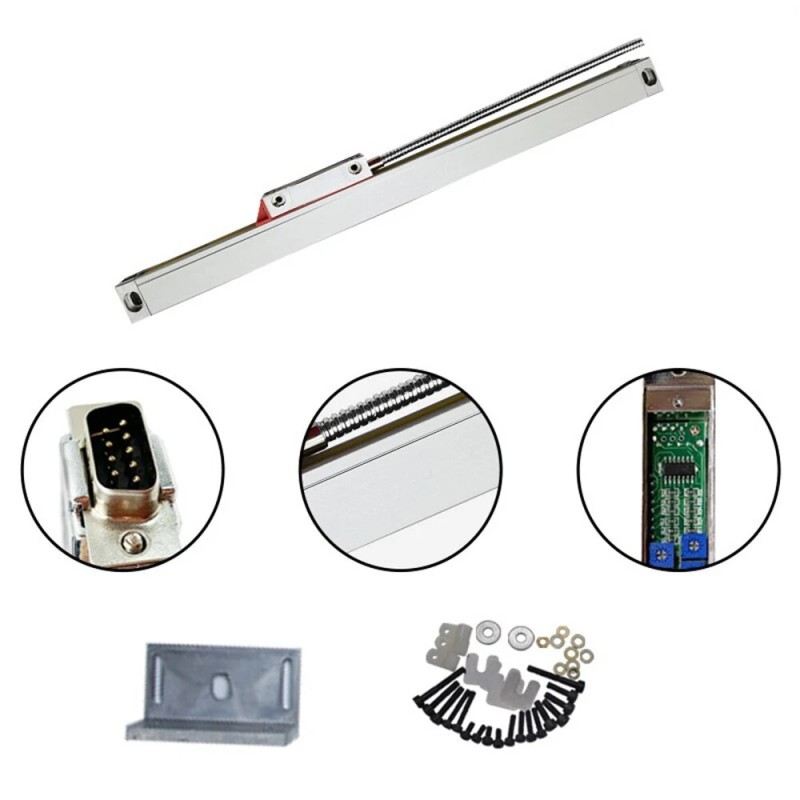 DITRON D80 LCD-näytöllinen 3/4-akselinen DRO digitaalilukija 0,005 mm resoluutio 200-1000 mm