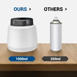 Drillpro 1000 ml langaton sähköinen maaliruisku kannettava kodin ja auton maalaukseen 18 voltin yhteensopiva