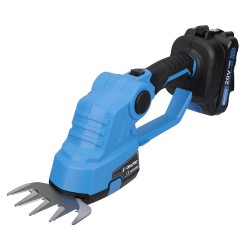 Drillpro sähköinen pensasleikkuri ja ruohotrimmeri 1200 iskua minuutissa harjamoottorilla Makita yhteensopiva 21 V akku