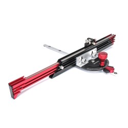 ENJOYWOOD tarkka jiirisahan mittalaite 890 mm n jatkettava tuki 27 kulmapysäytintä mikrosäädettävä pysäytin