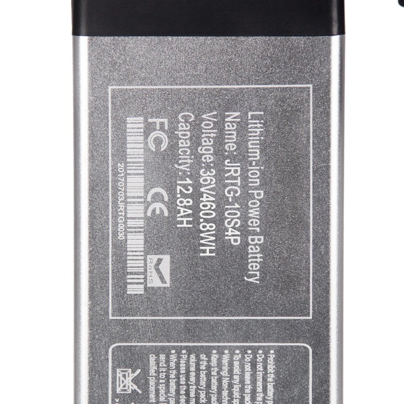 RICH BIT TOP-860 36V 12.8Ah 250W litiumioniakku ja laturi yhteensopiva RT-860:n kanssa