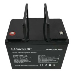 HANIWINNER 12.8V 54Ah LiFePO4 akku 691.2Wh varavirtapaketti BMS IP55