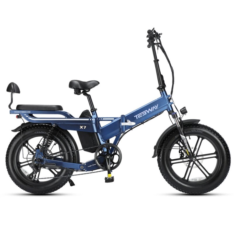 TESWAY X7 sähköpyörä 48V 25Ah 750W moottori 20 tuumaa 25 km/h suositus
