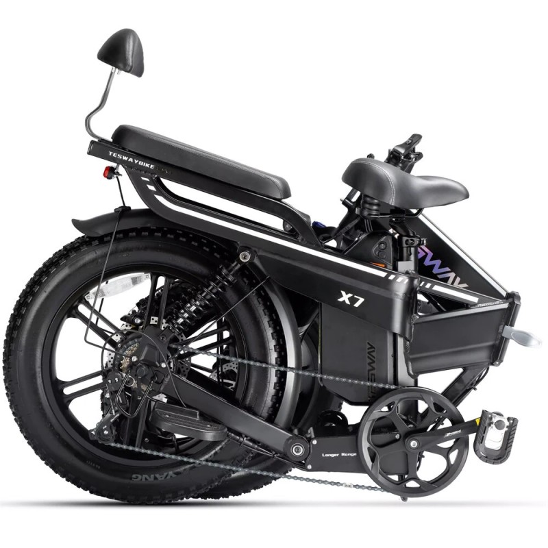 TESWAY X7 sähköpyörä 48V 25Ah 750W moottori 20 tuumaa 25 km/h suositus