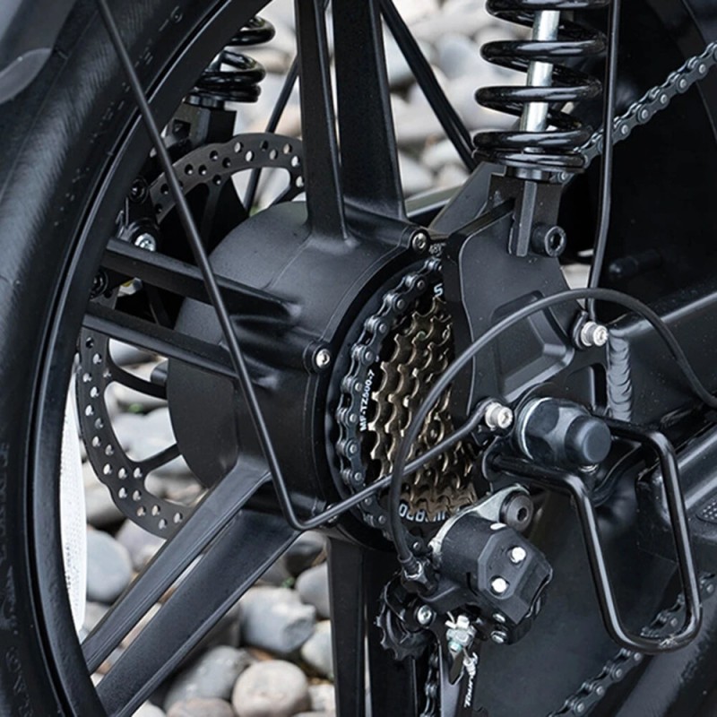 TESWAY X7 sähköpyörä 48V 25Ah 750W moottori 20 tuumaa 25 km/h suositus