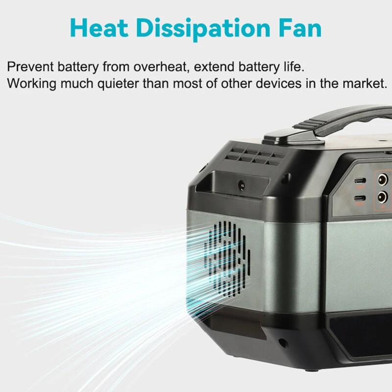 FlashFish P56 kannettava aurinkovirtageneraattori retkelle, kotiin ja ulkokäyttöön