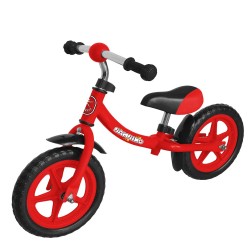 LIFEFIT® Bambino 12-tuumainen värikäs polkimeton tasapainopyörä säädettävällä ohjaustangolla ja satulalla 2–6-vuotiaille