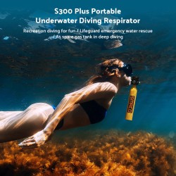 SMACO S300Plus 0,5 l pieni sukelluspullo täytettävä snorklausvarapullo