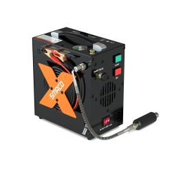 SMACO korkeapainekompressori 4500psi/30MPa sukelluspulloille öljytön äänetön automaattisammutus 12V/110-220V