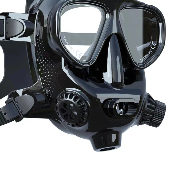 SMACO M8058 kokokasvosukellusmaski hengityssuojain snorklaukseen ja ammatilliseen sukellukseen