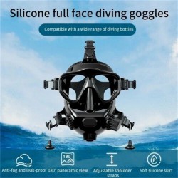 SMACO M8058 kokokasvosukellusmaski hengityssuojain snorklaukseen ja ammatilliseen sukellukseen
