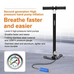 SMACO uuden sukupolven korkeapaineinen käsipumppu aktiivihiilisuodattimella alumiinirakenteella