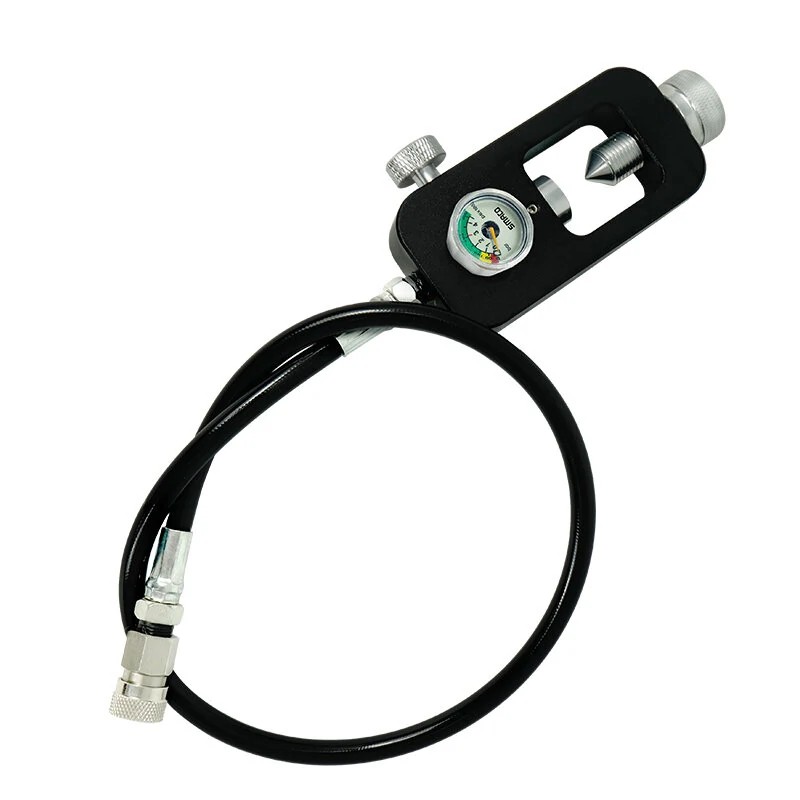 SMACO alumiininen sukellusilmasäiliön täyttösovitin G5 8 korkeapaine O rengas