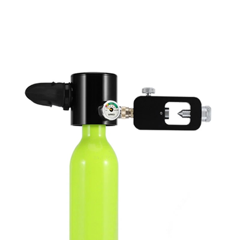 SMACO sukellusilmasäiliön 8 mm naiskierreinen pikaliitin G5/8 alumiini