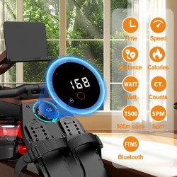 Bominfit V-W3 puinen vesisoutuergometri FSC-sertifioitu 14-litrainen säiliö kuusi vastustasoa taitettava Kinomap-yhteensopiva