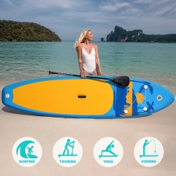 FunWater puhallettava sup-lauta 335cm suuri vakaus täysi varustepaketti SUPFW31E