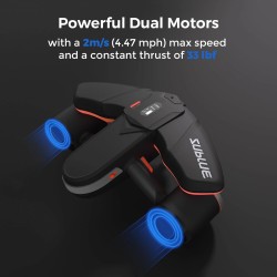 Tehokas sukellusskootteri sublue Navbow+ 3-vaiheinen 40 metrin sukellussyvyys 60 minuutin akunkesto OLED-näyttö