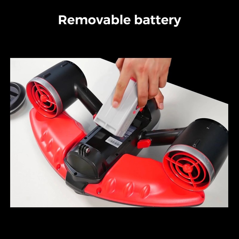 Tehokas sukellusskootteri sublue Navbow+ 3-vaiheinen 40 metrin sukellussyvyys 60 minuutin akunkesto OLED-näyttö