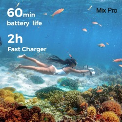 Sublue Mix Pro vedenalainen skootteri kaksoismoottori 40 metrin sukellussyvyys älypuhelinpidikkeellä vedenpitävä