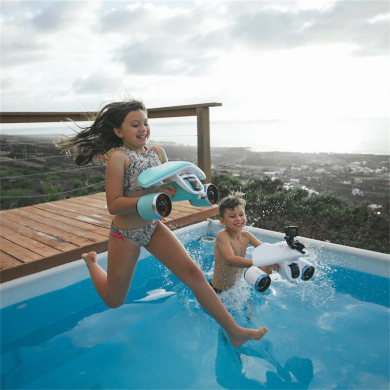 Sublue Mix Pro vedenalainen skootteri kaksoismoottori 40 metrin sukellussyvyys älypuhelinpidikkeellä vedenpitävä